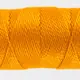 Orange Crush Perle Eleganza 100% Egyptian Cotton Sue Spargo by Wonderfil 3wt 5wt and 8wt