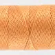 Peach Puff Perle Eleganza 100% Egyptian Cotton Sue Spargo by Wonderfil 3wt 5wt and 8wt