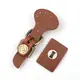 Genuine Leather 2 Piece Magnetic Bag Closure Clasp Multiple Colours Available