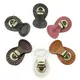 Genuine Leather 2 Piece Mortise Buckle Bag Clasp Multiple Colours Available